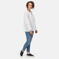 White - Side - Regatta Womens-Ladies Calluna Long-Sleeved Blouse