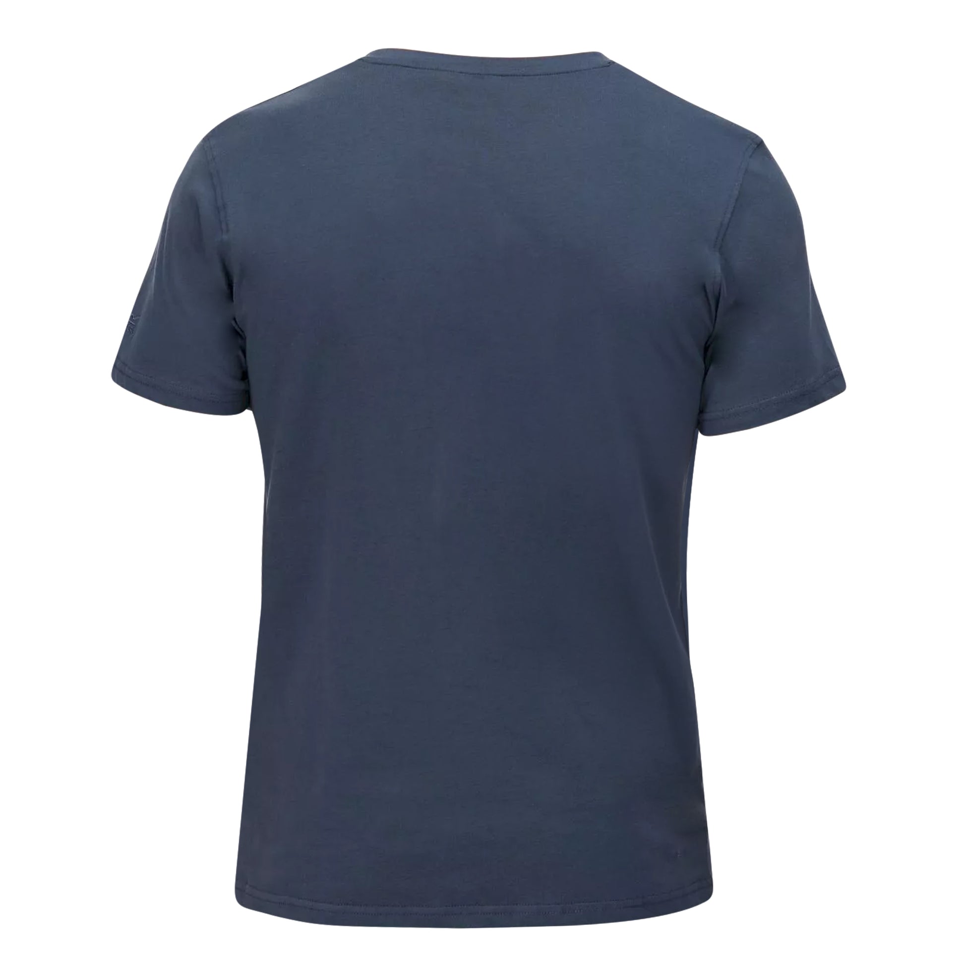 Dark Denim - Back - Regatta Mens Cline VI Whale Cotton T-Shirt
