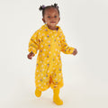 Maize Yellow - Back - Regatta Childrens-Kids Pobble Peppa Pig Floral Waterproof Puddle Suit