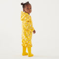 Maize Yellow - Side - Regatta Childrens-Kids Pobble Peppa Pig Floral Waterproof Puddle Suit