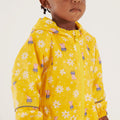 Maize Yellow - Lifestyle - Regatta Childrens-Kids Pobble Peppa Pig Floral Waterproof Puddle Suit