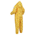 Maize Yellow - Close up - Regatta Childrens-Kids Pobble Peppa Pig Floral Waterproof Puddle Suit