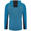 Teton Blue-Orion Grey - Close up - Dare 2B Mens Contend Recycled Fleece Jacket