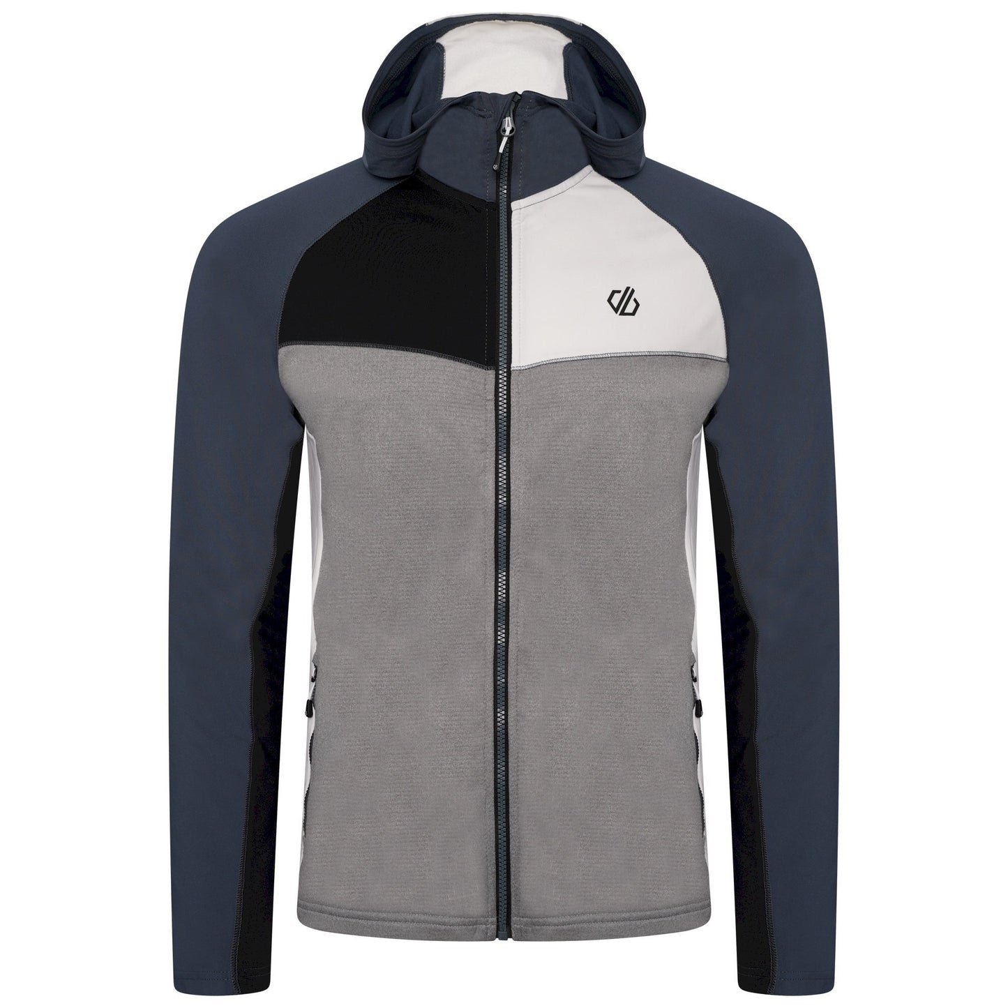 Orion Grey-Ash Grey Marl - Front - Dare 2B Mens Contend Recycled Fleece Jacket