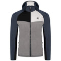 Orion Grey-Ash Grey Marl - Front - Dare 2B Mens Contend Recycled Fleece Jacket