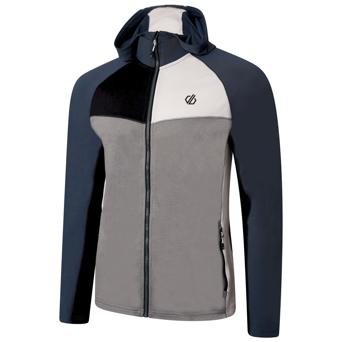 Orion Grey-Ash Grey Marl - Side - Dare 2B Mens Contend Recycled Fleece Jacket