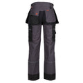 Iron-Black - Pack Shot - Regatta Mens Infiltrate Softshell Stretch Work Trousers