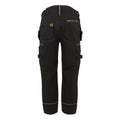 Black - Back - Regatta Mens Infiltrate Softshell Stretch Work Trousers