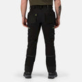 Black - Lifestyle - Regatta Mens Infiltrate Softshell Stretch Work Trousers