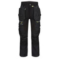 Black - Front - Regatta Mens Infiltrate Softshell Stretch Work Trousers