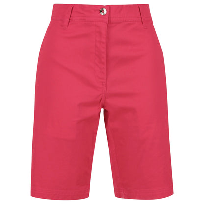 Rethink Pink - Front - Regatta Womens-Ladies Salana Chino Shorts