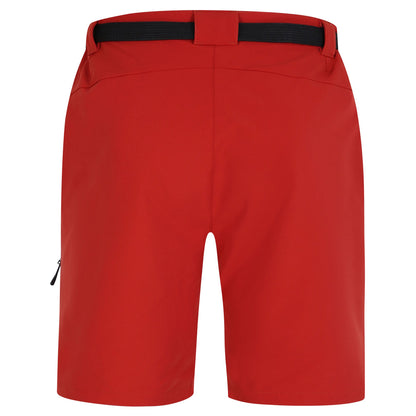Tuscan Red - Back - Dare 2B Mens Tuned In Pro Lightweight Cargo Shorts