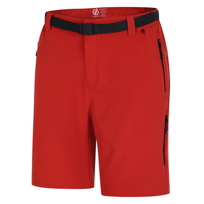 Tuscan Red - Side - Dare 2B Mens Tuned In Pro Lightweight Cargo Shorts