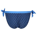 Navy - Back - Regatta Womens-Ladies Flavia Tile Bikini Bottoms