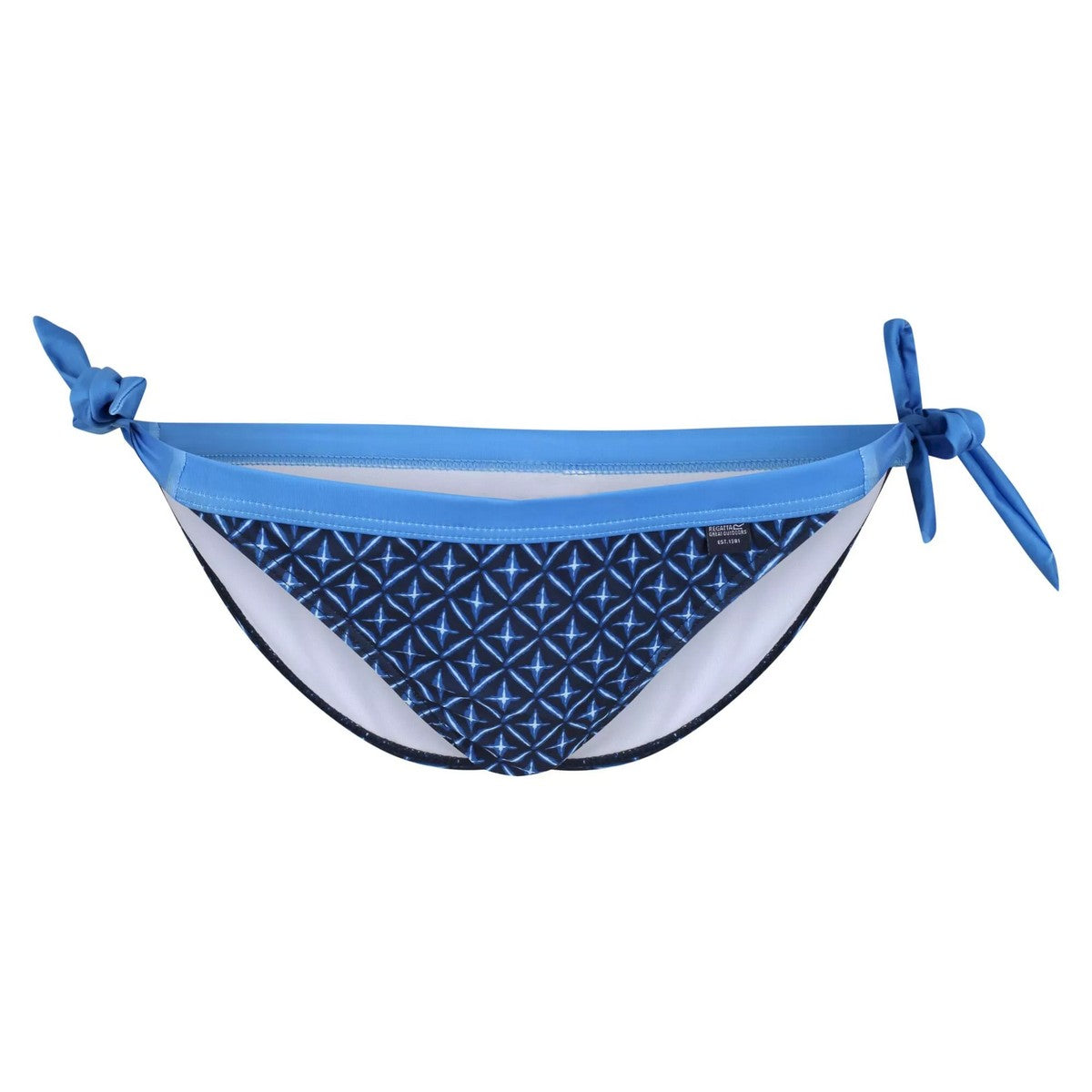Navy - Front - Regatta Womens-Ladies Flavia Tile Bikini Bottoms