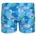 Cool Aqua-White - Pack Shot - Peppa Pig Baby George Pig Rash Suit