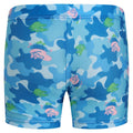 Cool Aqua-White - Close up - Peppa Pig Baby George Pig Rash Suit