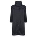 Navy - Close up - Regatta Professional Mens Waterproof Wax Jacket