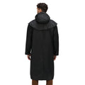 Black - Pack Shot - Regatta Mens Cranbrook Waterproof Wax Jacket