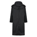 Black - Close up - Regatta Mens Cranbrook Waterproof Wax Jacket