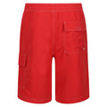 Roccoco Red - Back - Regatta Mens Hotham IV Swim Shorts