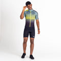 Agave Green - Back - Dare 2B Mens Virtuous Underlined AEP Short-Sleeved Cycling Jersey