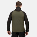 Dark Khaki-Black - Lifestyle - Regatta Mens Surrender Soft Shell Jacket