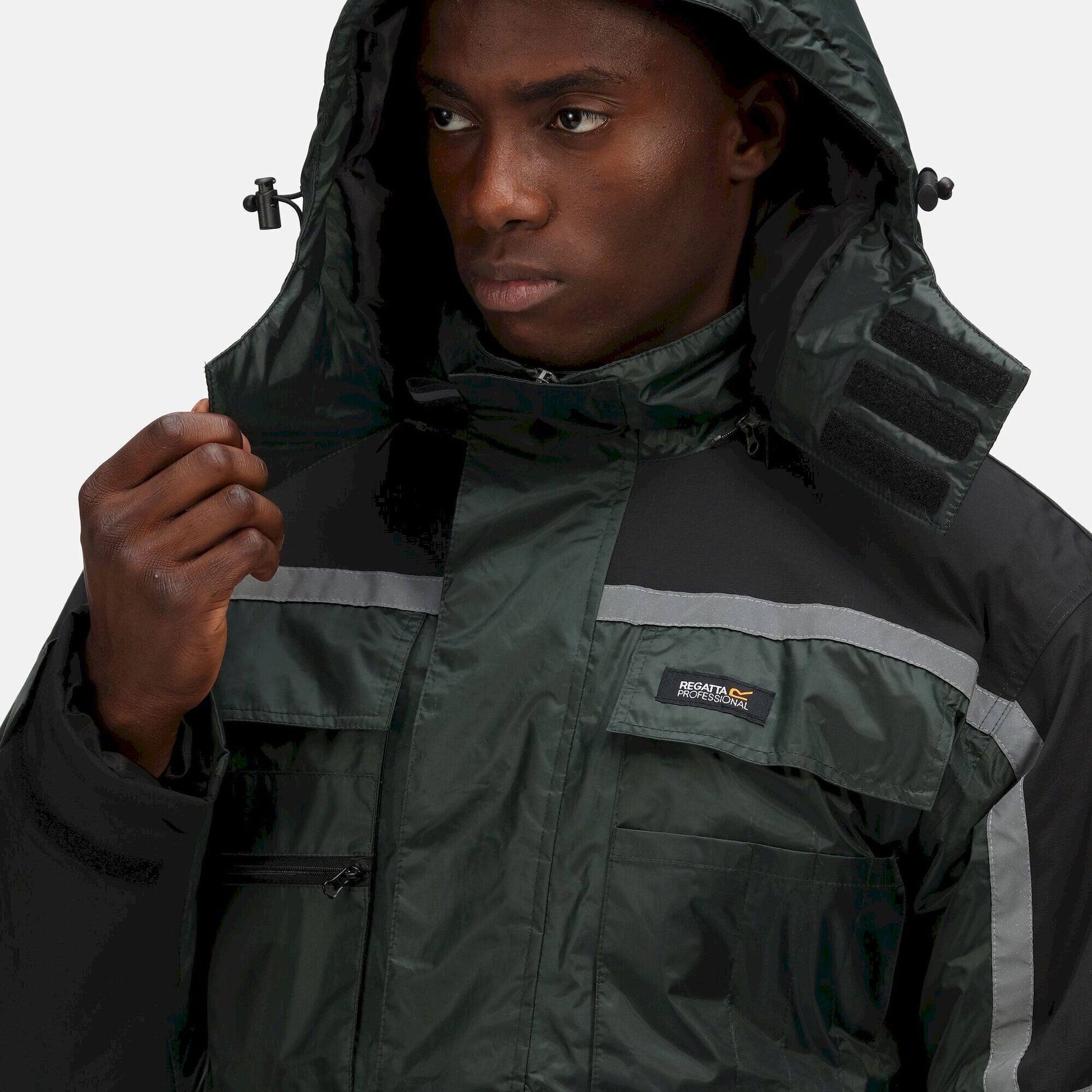 Olive - Pack Shot - Regatta Mens Waterproof Overalls