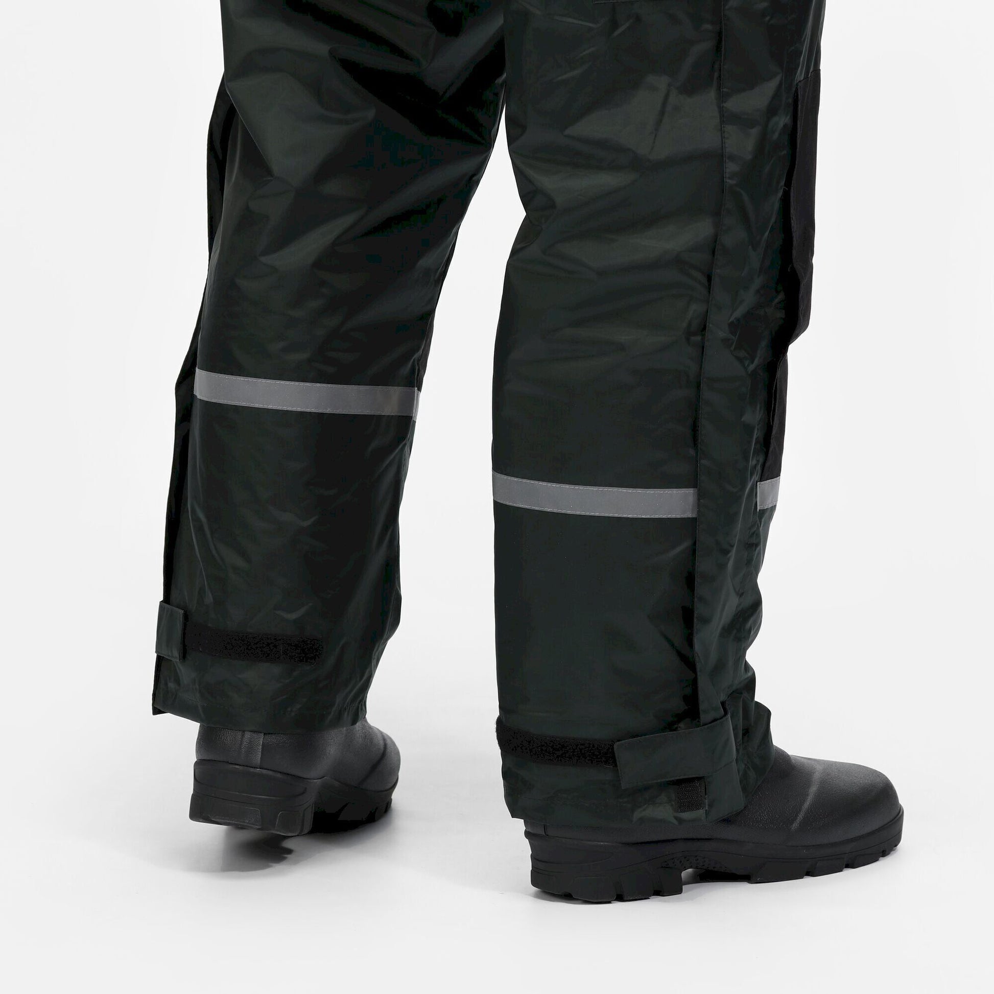 Olive - Close up - Regatta Mens Waterproof Overalls