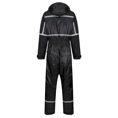 Black - Pack Shot - Regatta Mens Waterproof Overalls