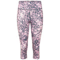 Dusty Lavender - Front - Dare 2B Womens-Ladies The Laura Whitmore Edit - Influential Recycled Printed 3-4 Leggings