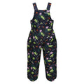 Navy - Pack Shot - Regatta Childrens-Kids Muddy Puddle Peppa Pig Dungarees