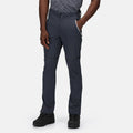 India Grey - Side - Regatta Mens Mountain Zip-Off Trousers