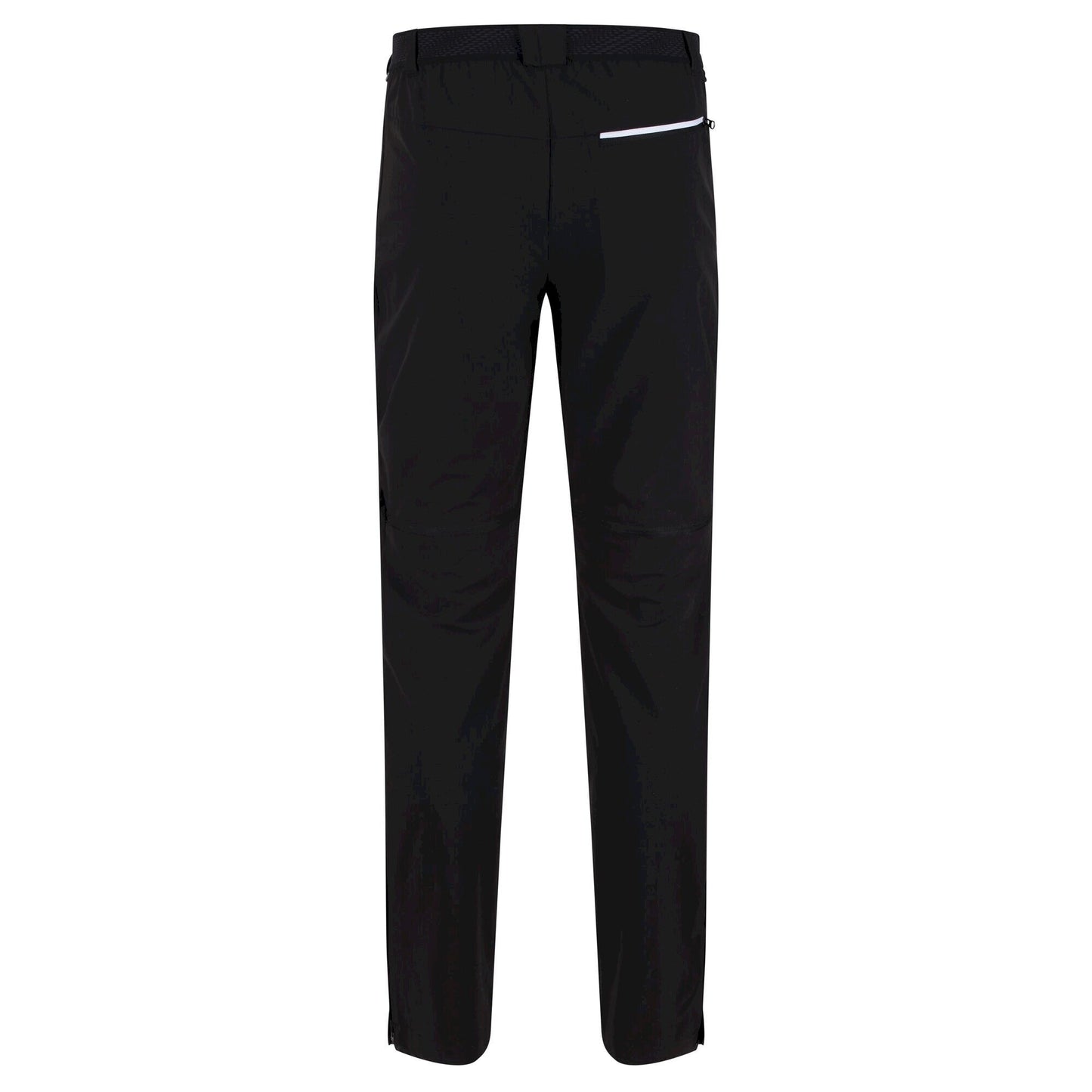 Black-Black - Pack Shot - Regatta Mens Mountain Zip-Off Trousers