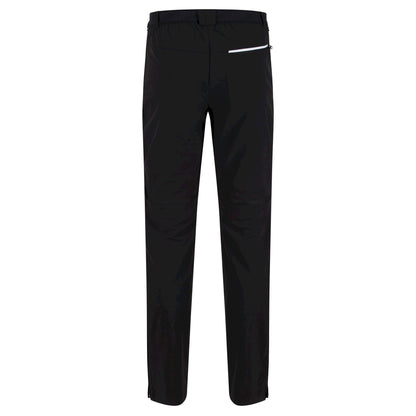 Black-Black - Pack Shot - Regatta Mens Mountain Zip-Off Trousers