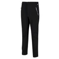 Black - Close up - Regatta Mens Mountain Zip-Off Trousers