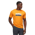 Flame Orange - Side - Regatta Mens Fingal VI T-Shirt