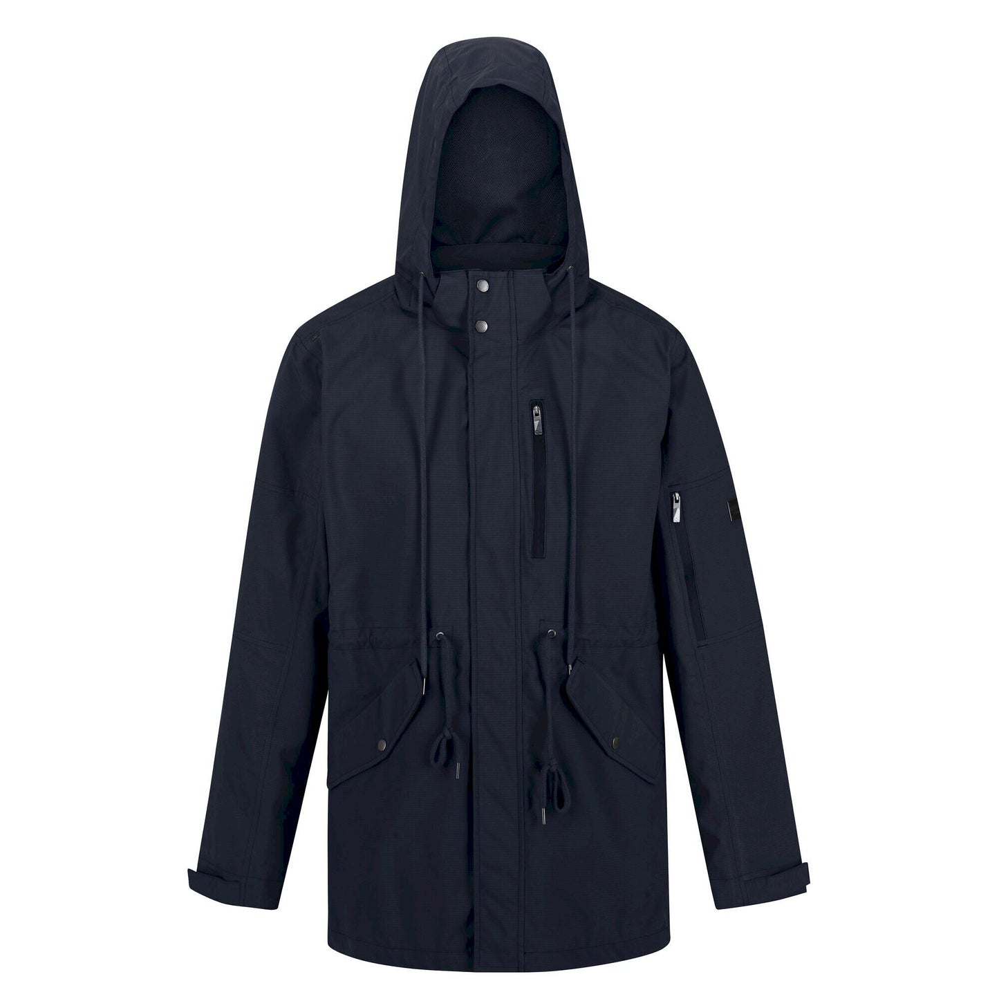 Navy - Front - Regatta Mens Asher Waterproof Parka