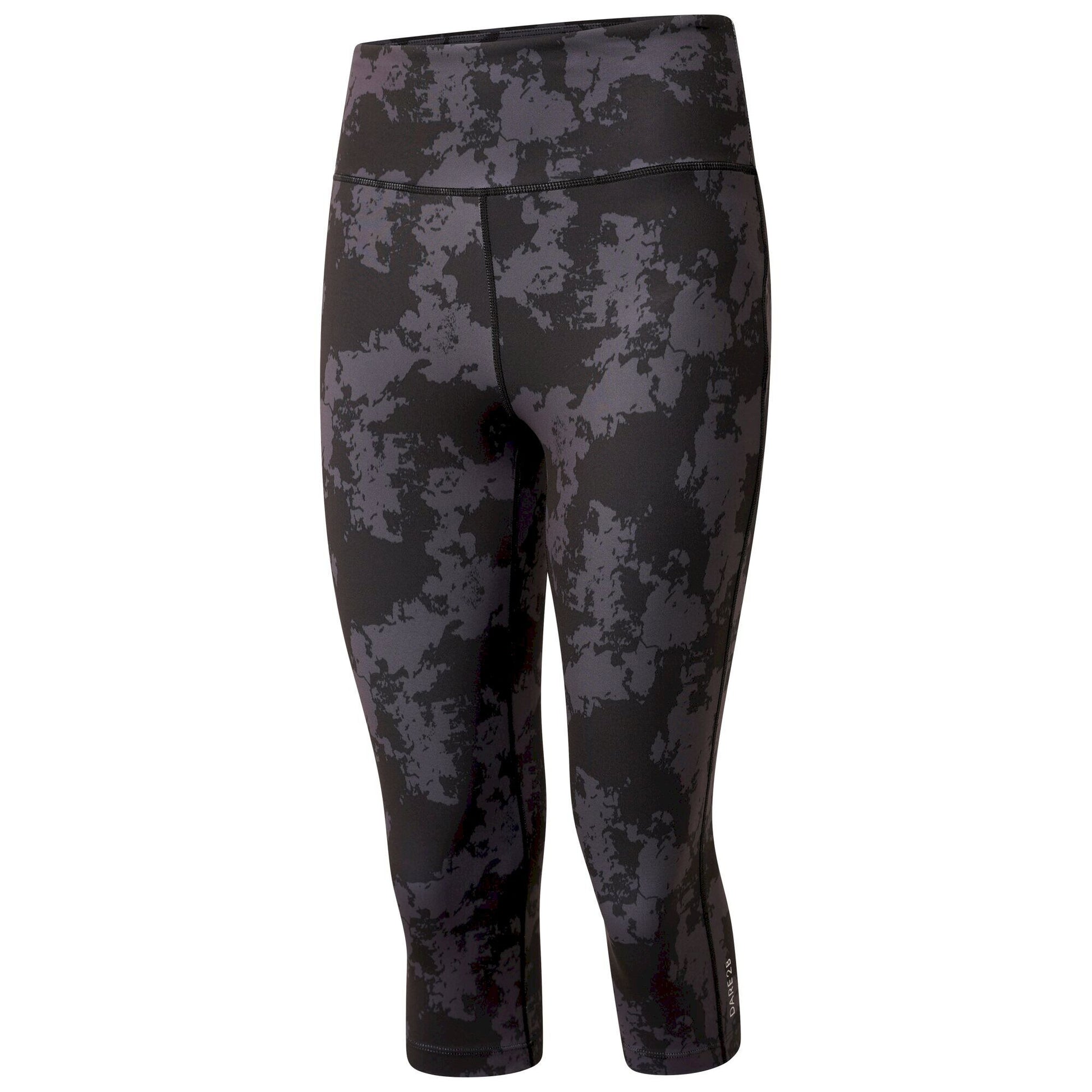 Black - Lifestyle - Dare 2B Womens-Ladies The Laura Whitmore Edit - Influential Mirage Print 3-4 Leggings