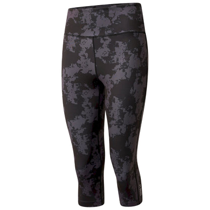 Black - Lifestyle - Dare 2B Womens-Ladies The Laura Whitmore Edit - Influential Mirage Print 3-4 Leggings
