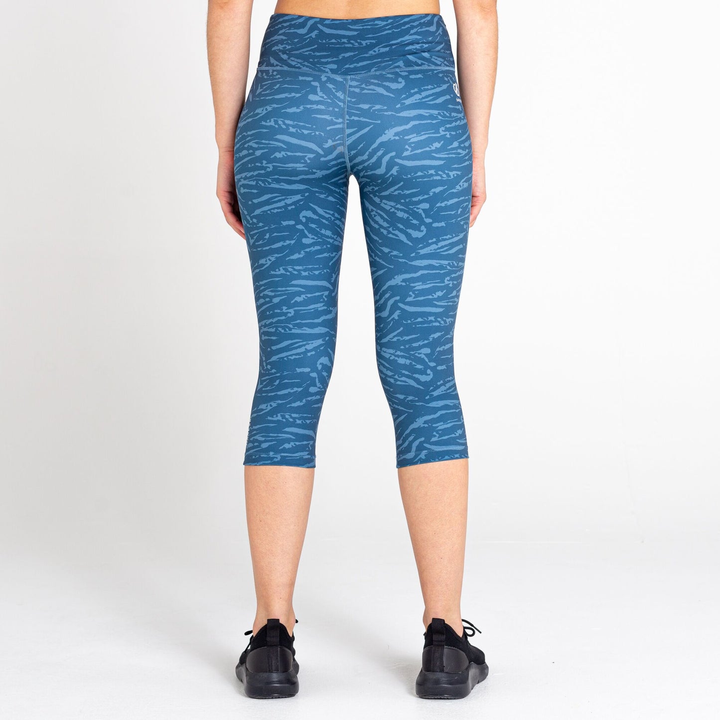 Orion Grey - Lifestyle - Dare 2B Womens-Ladies The Laura Whitmore Edit - Influential Tiger Print 3-4 Leggings