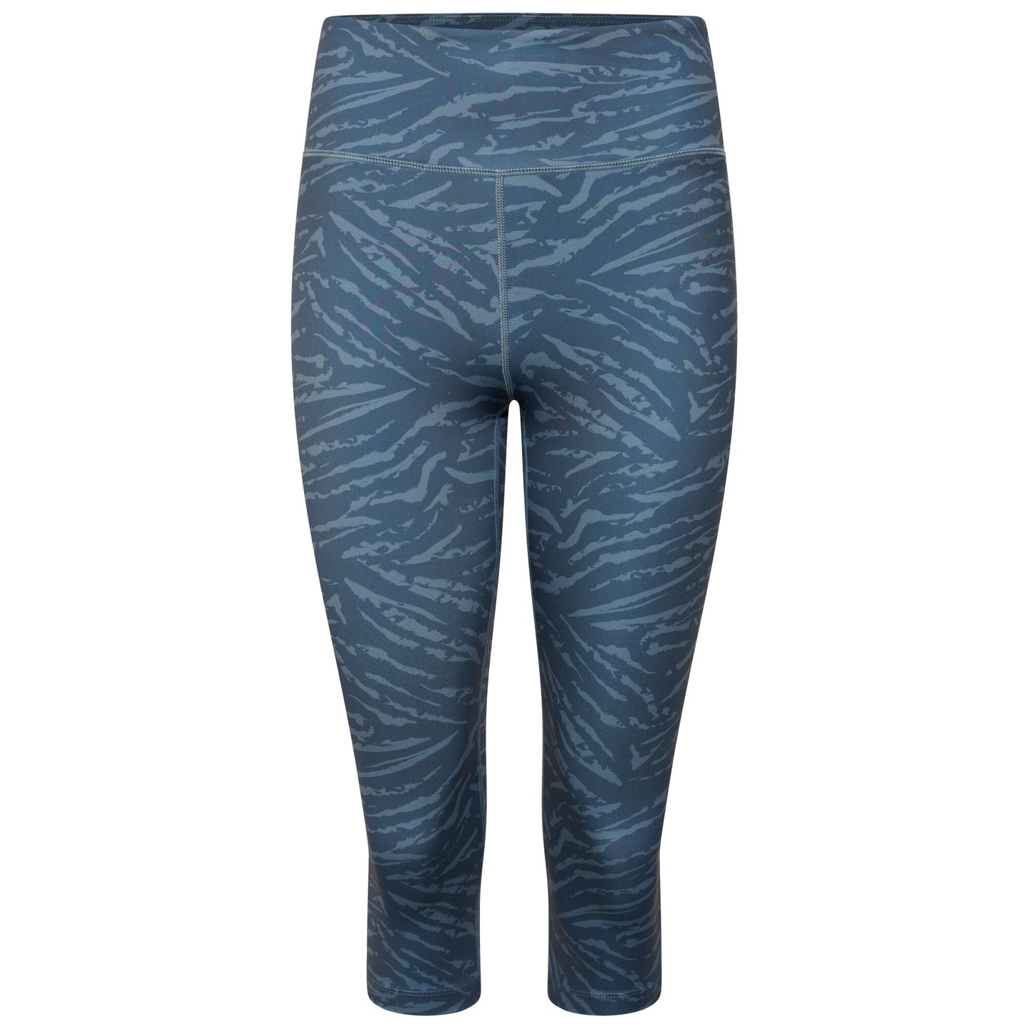 Orion Grey - Front - Dare 2B Womens-Ladies The Laura Whitmore Edit - Influential Tiger Print 3-4 Leggings