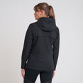 Black - Back - Dare 2B Womens-Ladies Crystallize Waterproof Jacket