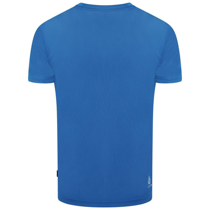 Snorkel Blue - Pack Shot - Dare 2B Childrens-Kids Rightful Mountain Bike Recycled T-Shirt