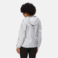 White - Side - Regatta Womens-Ladies Serenton Foil Waterproof Jacket