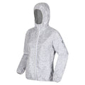 White - Pack Shot - Regatta Womens-Ladies Serenton Foil Waterproof Jacket