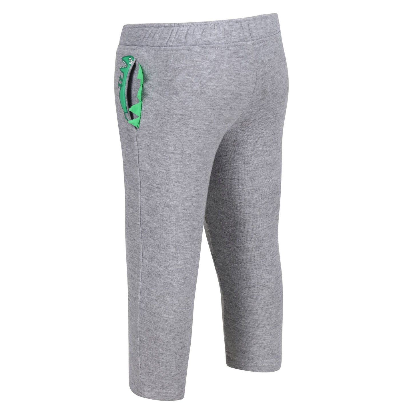 Grey Marl - Close up - Regatta Childrens-Kids Marl Peppa Pig Jogging Bottoms