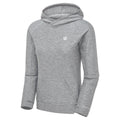 Ash Grey - Side - Dare 2B Womens-Ladies Laura Whitmore - Sprint City Marl Lightweight Hoodie