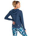 Moonlight Denim - Pack Shot - Dare 2B Womens-Ladies Laura Whitmore - Sprint City Marl Lightweight Hoodie