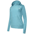 Capri Blue - Back - Dare 2B Womens-Ladies Laura Whitmore - Sprint City Marl Lightweight Hoodie